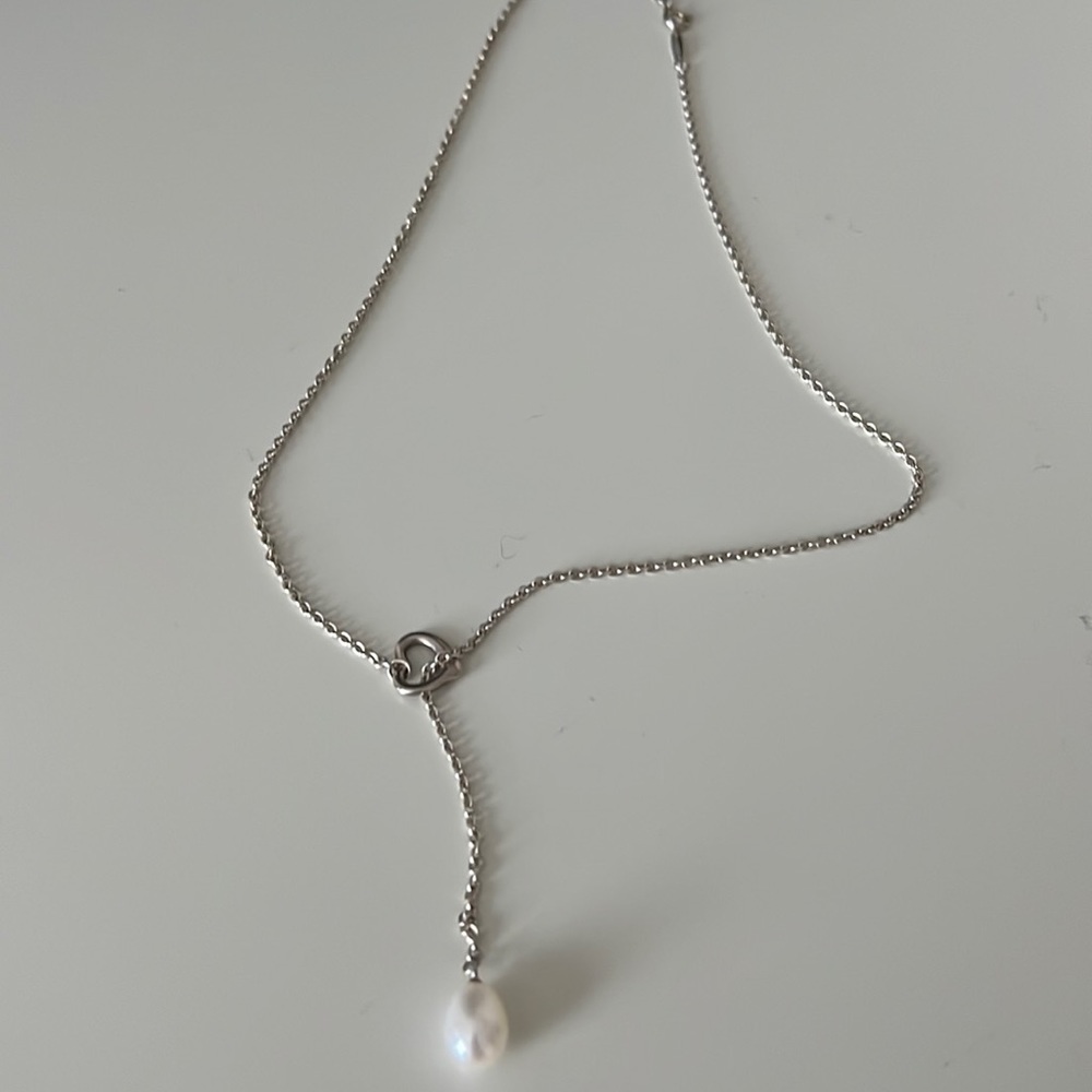 Tiffany and co Y necklace